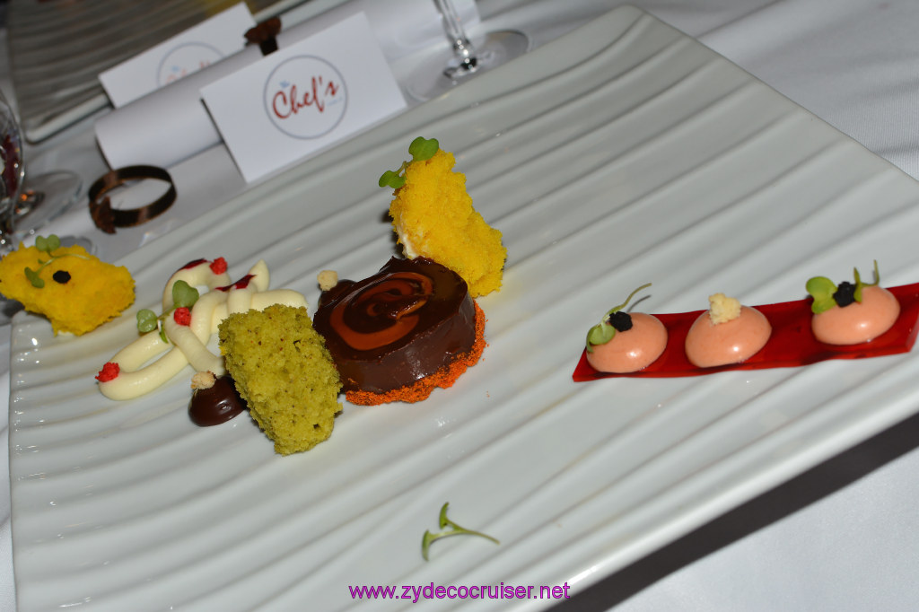 075: Carnival Sunshine, John Heald's Bloggers Cruise, BC7, Chef's Table, Chocolate "88F"