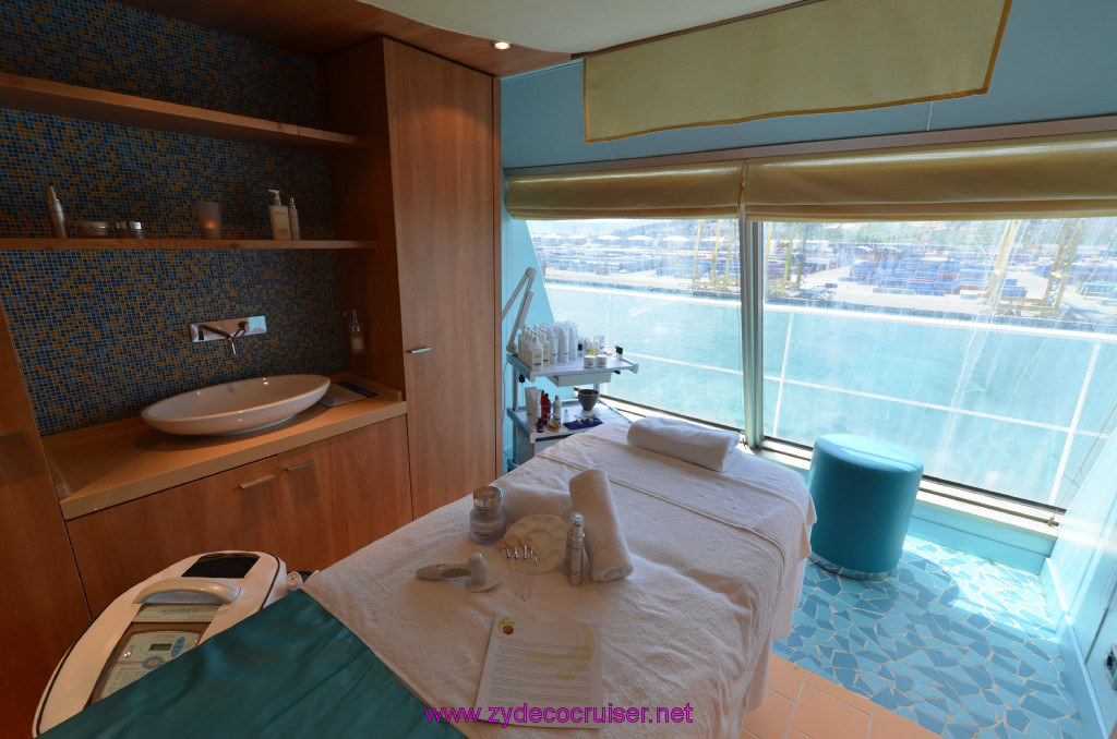 266: Carnival Sunshine Cruise, Barcelona, Embarkation, Cloud 9 Spa, 