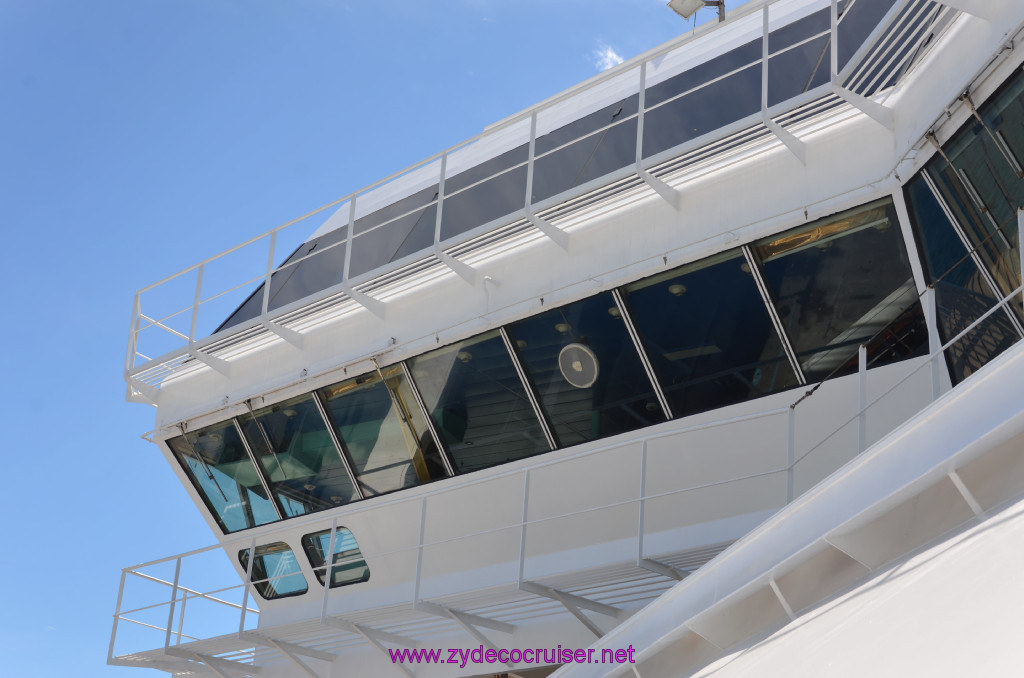 304: Carnival Sunshine Cruise, Barcelona, Embarkation, Bridge, 