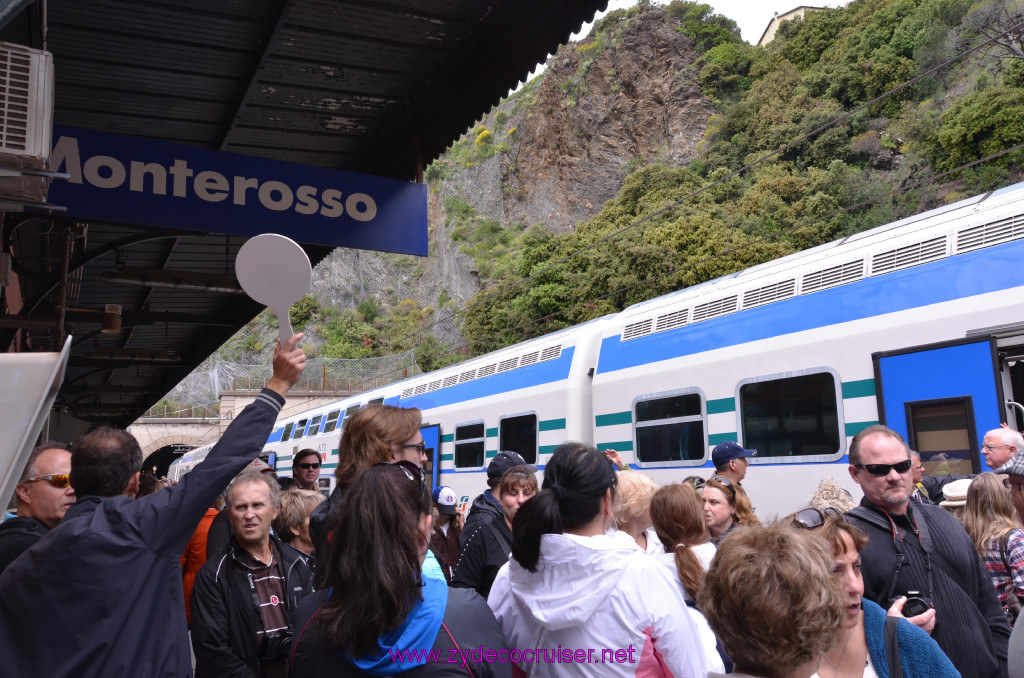 223: Carnival Sunshine Cruise, La Spezia, Cinque Terre Tour, Monterosso, Train Station, 