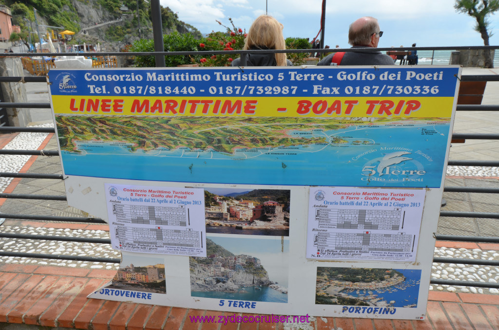 317: Carnival Sunshine Cruise, La Spezia, Cinque Terre Tour, Monterosso, 