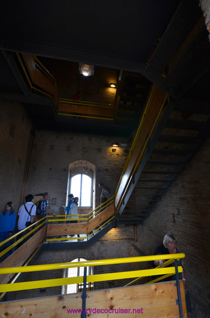 214: Carnival Sunshine Cruise, Livorno, San Gimignano, Climbing the stairs of Torre Grosso, the Bell Tower, 