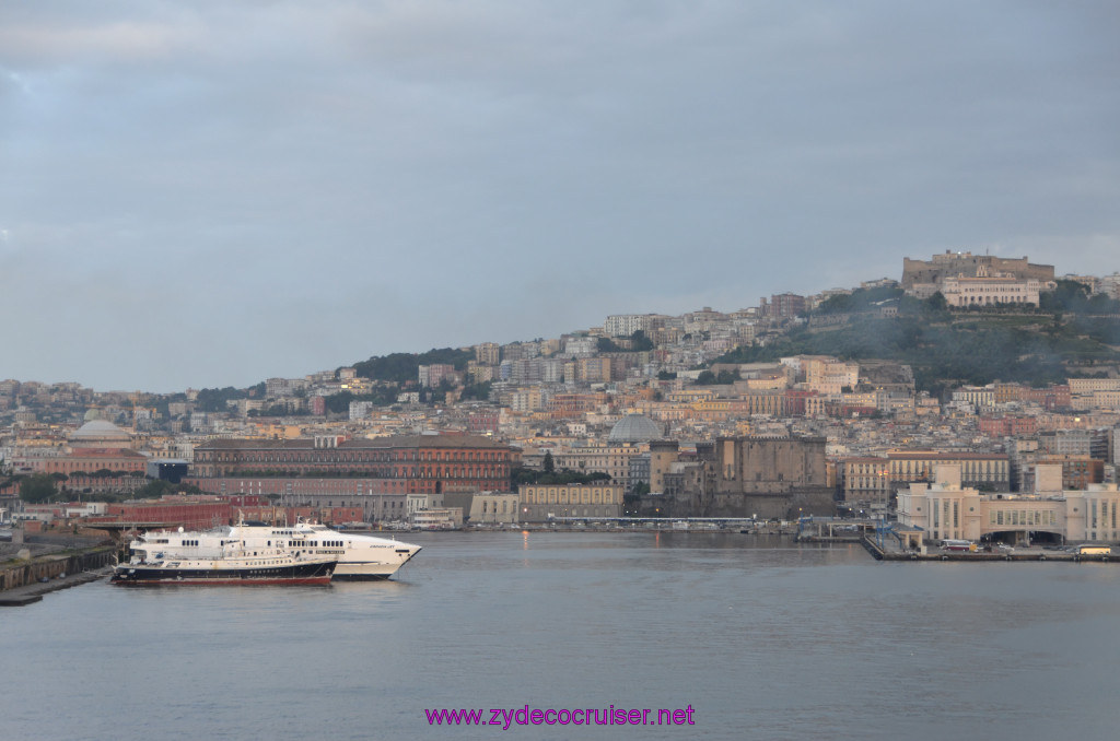 003: Carnival Sunshine Cruise, Naples, Arriving in Naples, 