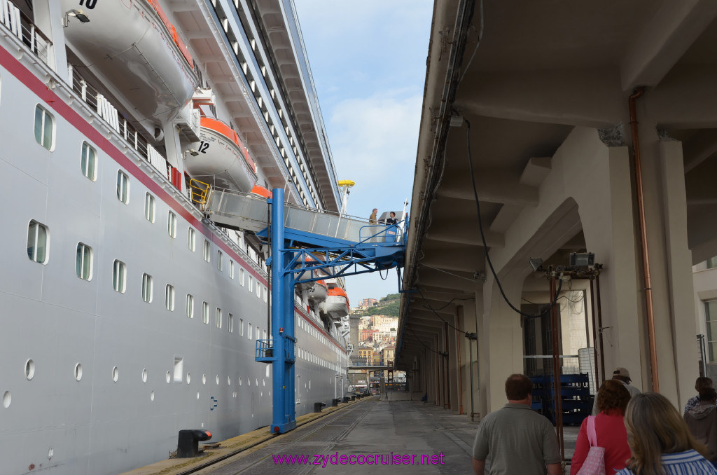 028: Carnival Sunshine Cruise, Naples, Ship Tours Left from Deck 0, 