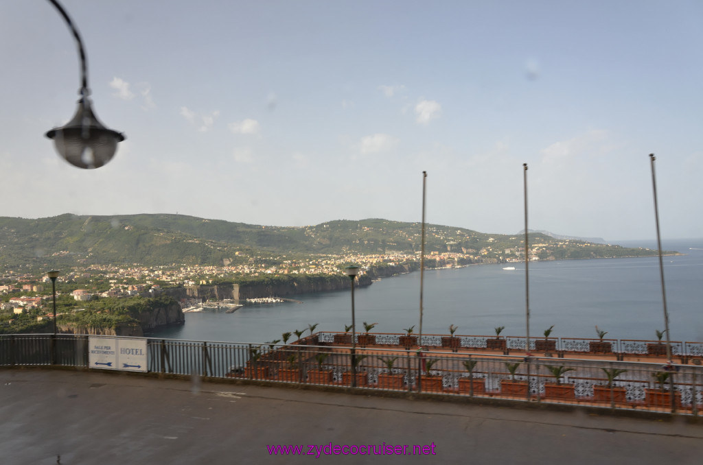 077: Carnival Sunshine Cruise, Naples, Leisurely Sorrento Tour, 
