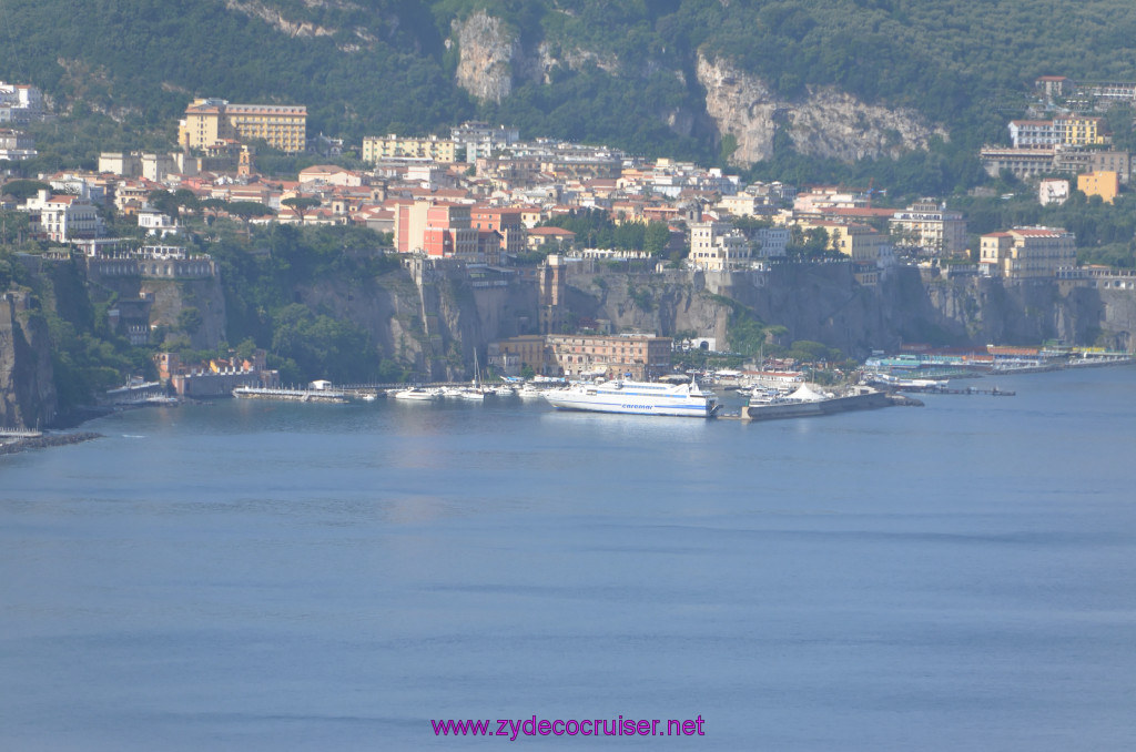 090: Carnival Sunshine Cruise, Naples, Leisurely Sorrento Tour, 