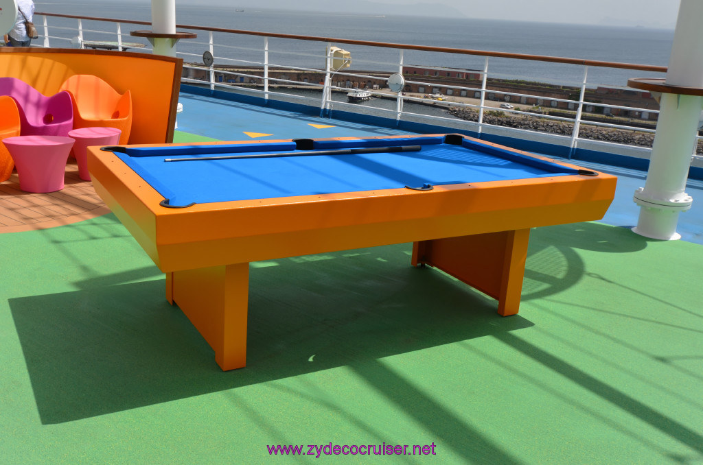 319: Carnival Sunshine Cruise, Naples, Pool Table, 