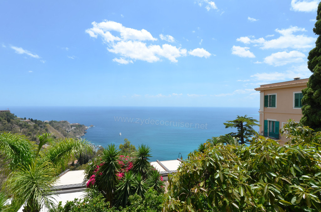 119: Carnival Sunshine Cruise, Messina, Taormina on your Own tour, Granduca Restaurant, 