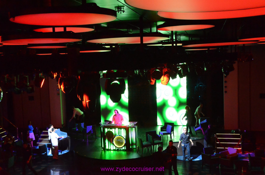 265: Carnival Sunshine Cruise, Messina, Liquid Lounge, Conversion to Night Club, 