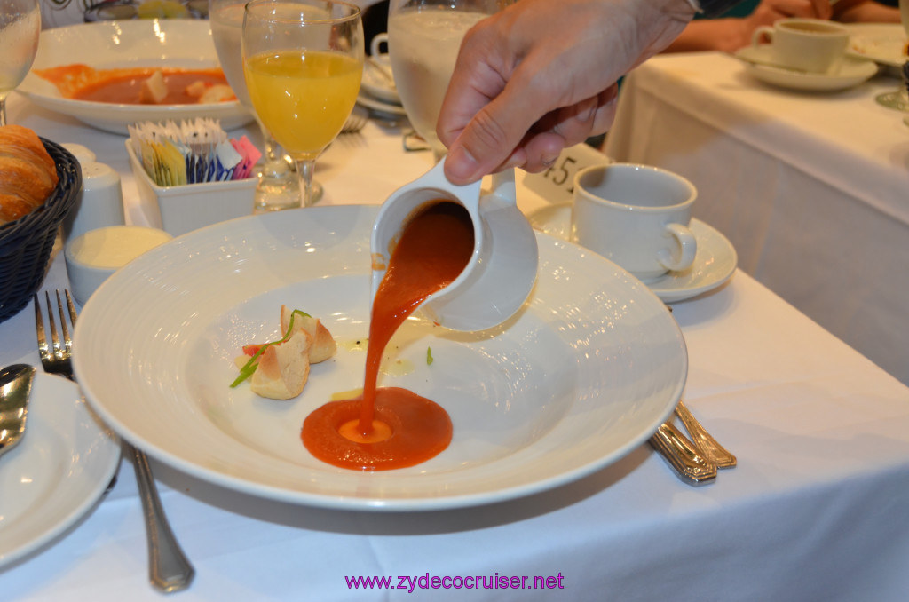 006: Carnival Sunshine Cruise, Fun Day at Sea, Punchliner Brunch, Flamin' Tomatoes Soup, 