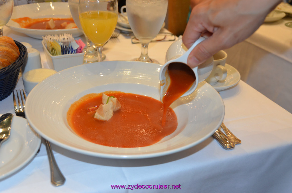 008: Carnival Sunshine Cruise, Fun Day at Sea, Punchliner Brunch, Flamin' Tomatoes Soup, 