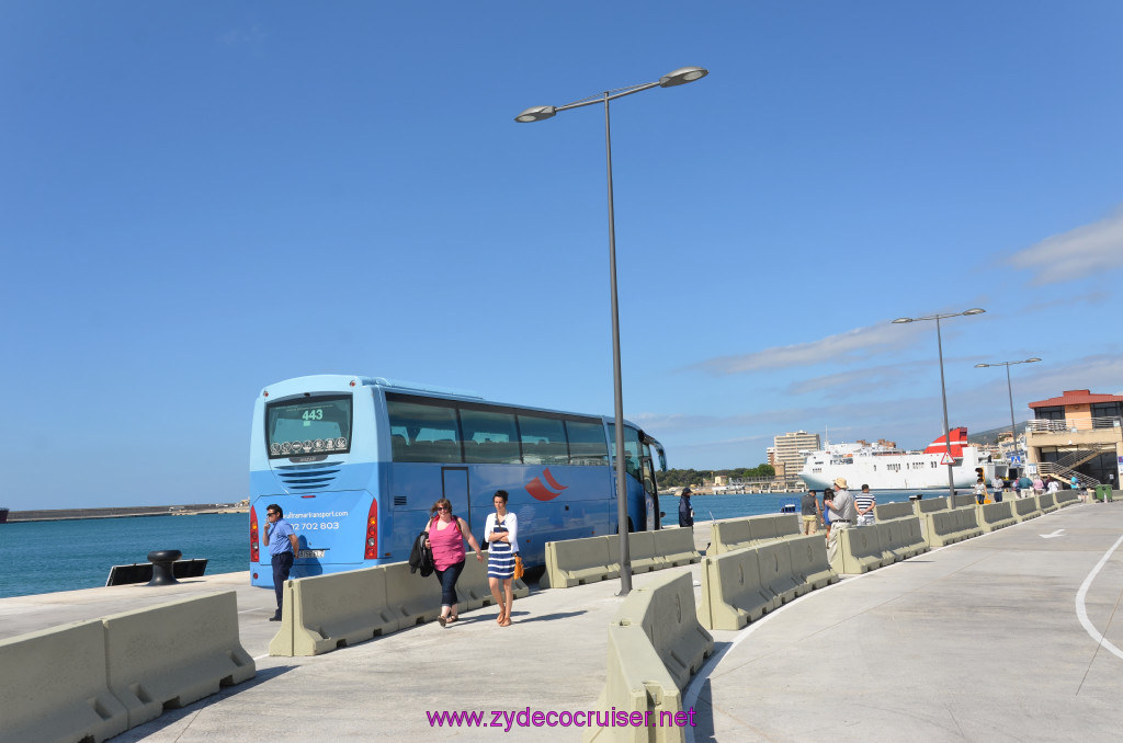 050: Carnival Sunshine Cruise, Mallorca, 2 Stops Shuttle, Bellver Castle - City Center