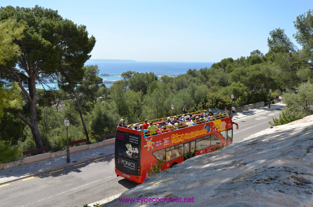 105: Carnival Sunshine Cruise, Mallorca, Hop On Hop Off Bus, 