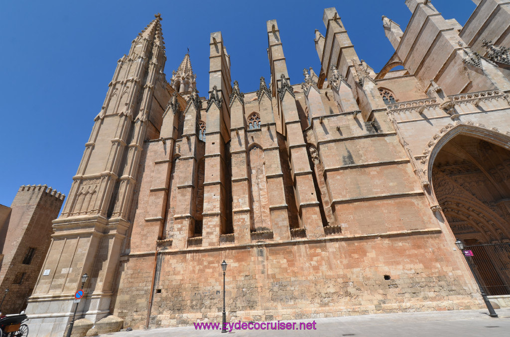 385: Carnival Sunshine Cruise, Mallorca, The Cathedral of Santa Maria of Palma,