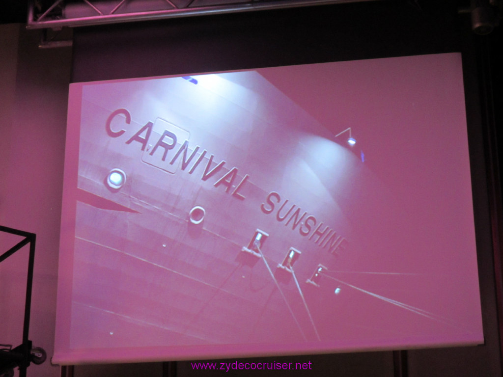 206: Carnival Sunshine Naming Ceremony, New Orleans, LA, Nov 17, 2013, 