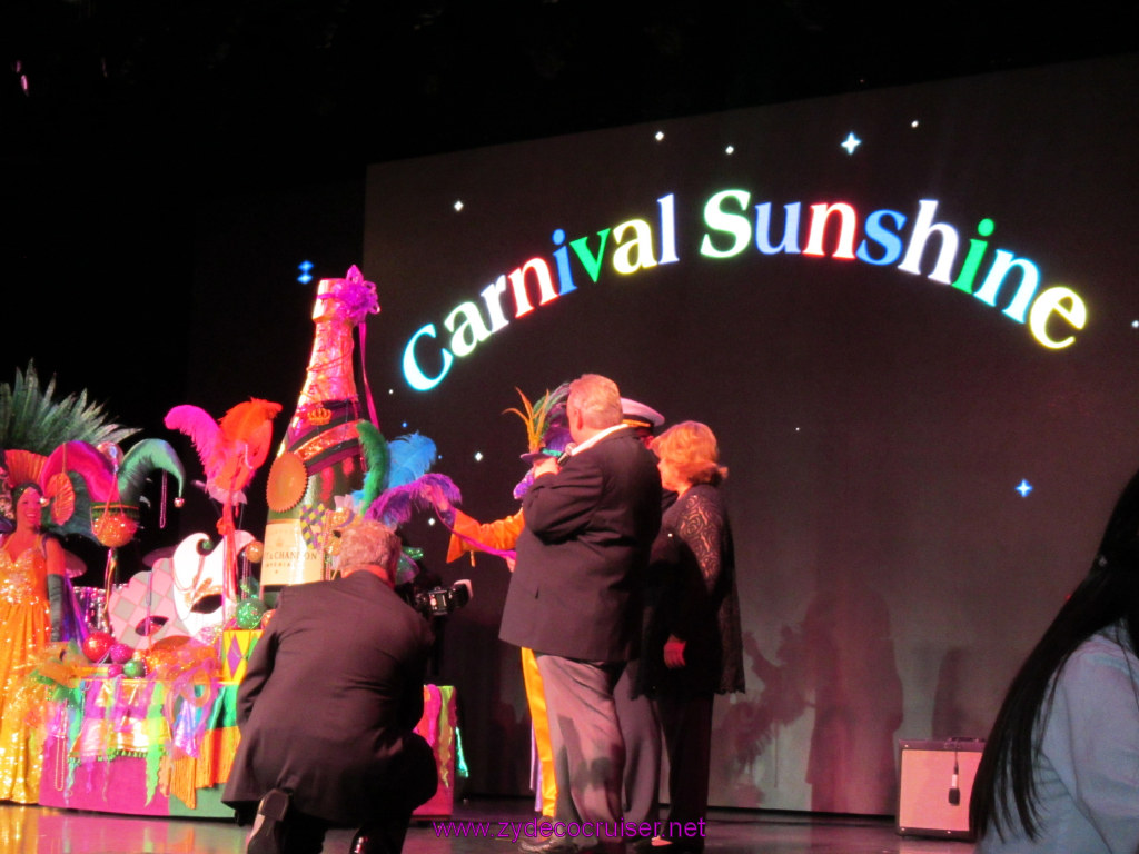 214: Carnival Sunshine Naming Ceremony, New Orleans, LA, Nov 17, 2013, 