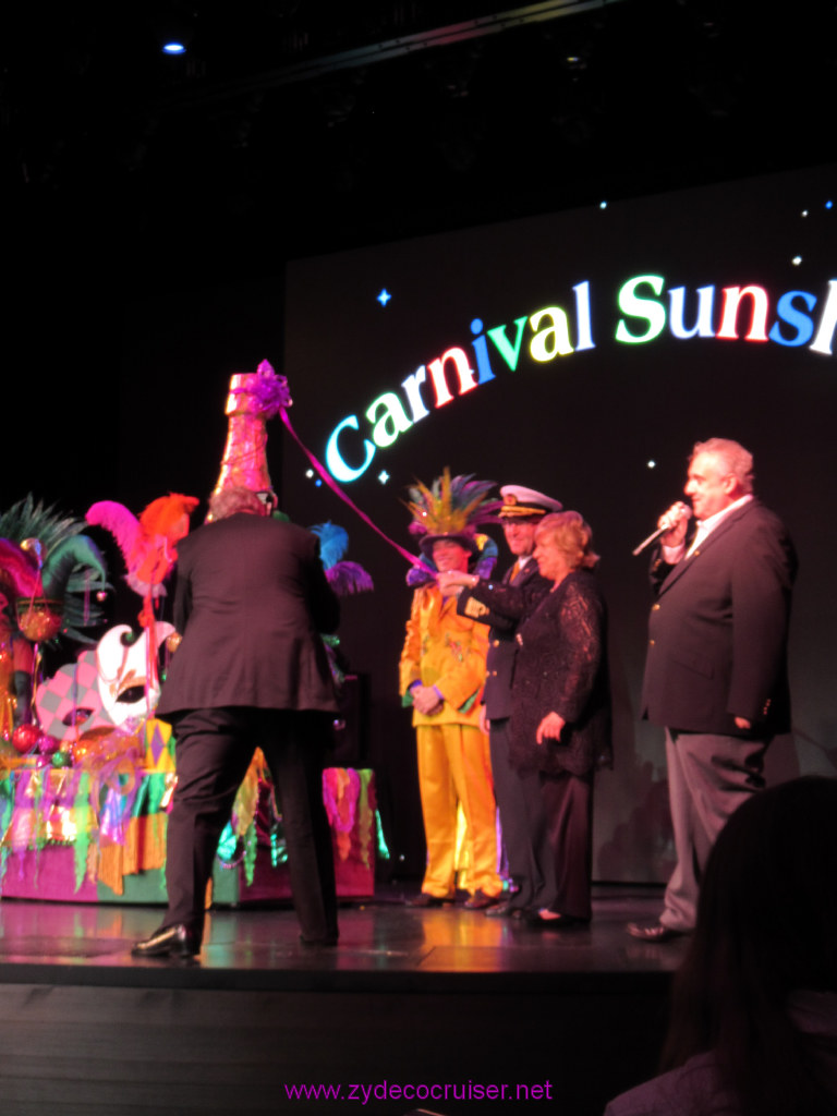 215: Carnival Sunshine Naming Ceremony, New Orleans, LA, Nov 17, 2013, 