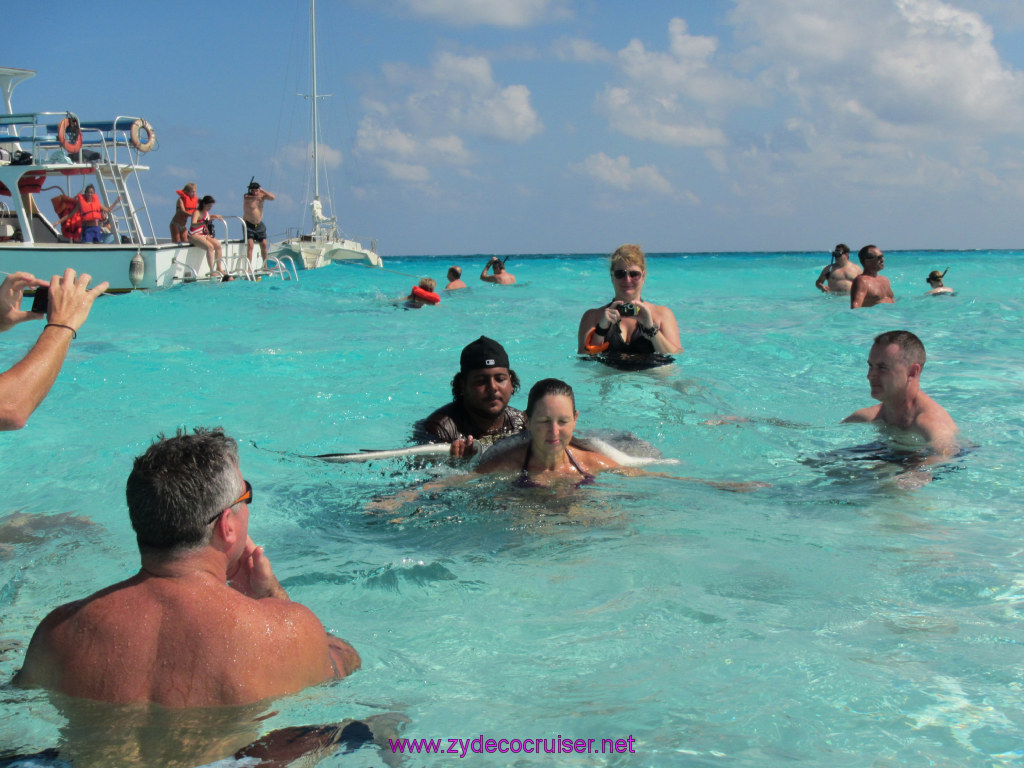 115: Carnival Sunshine Cruise, Nov 21, 2013, Grand Cayman, Sotos Cruises, Sting Ray Sandbar, 