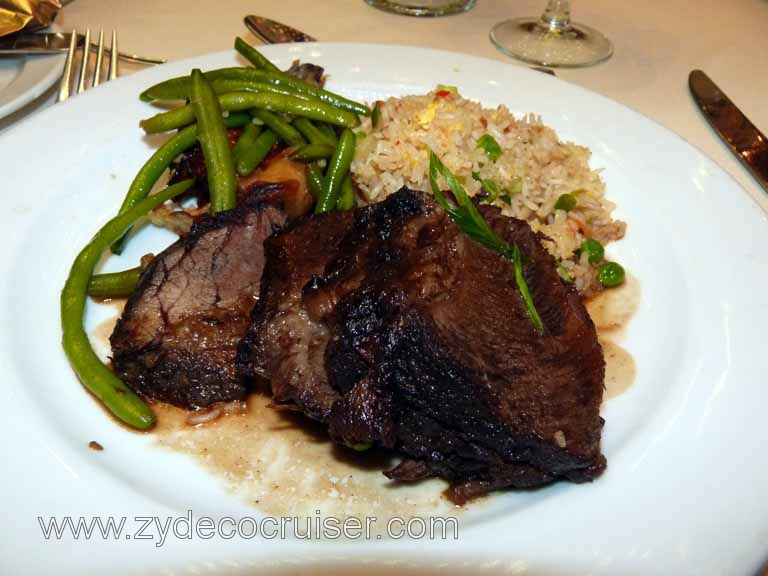 201: Carnival Triumph, Progreso, Braised Style Short Ribs from Aged Premium American Beef