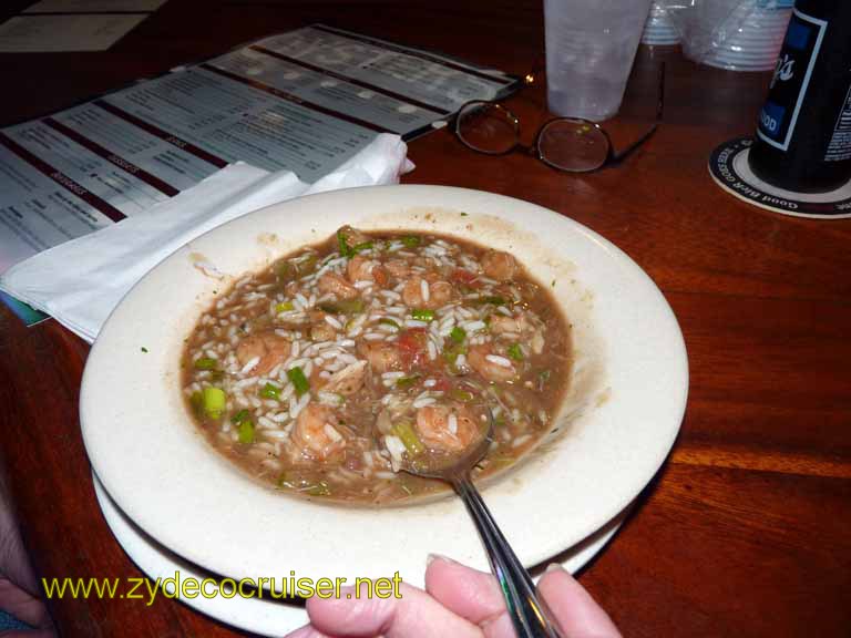 048: Carnival Triumph, Pre-Cruise, New Orleans - Acme Oyster - Seafood Gumbo - no okra? What's up with that?