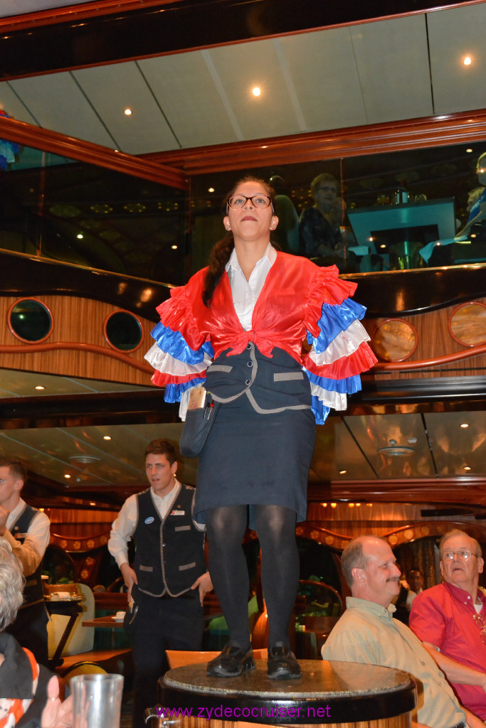 290: Carnival Triumph Oct 24th Journeys Cruise, Bonaire, MDR Dinner, 