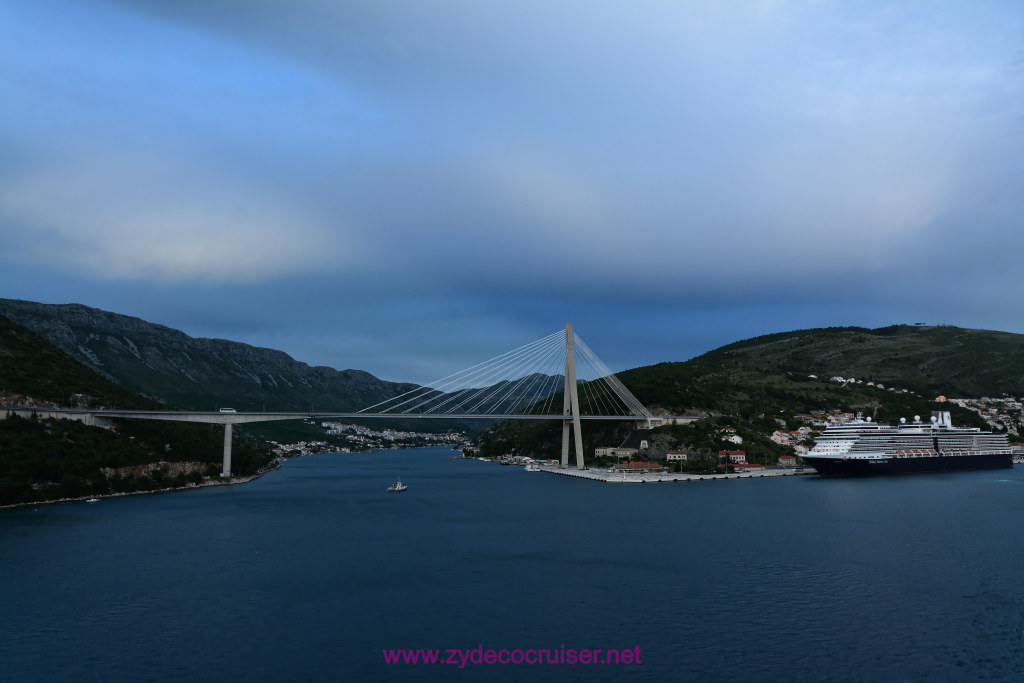 309: Carnival Vista Inaugural Voyage, Dubrovnik, Franjo Tuđman Bridge