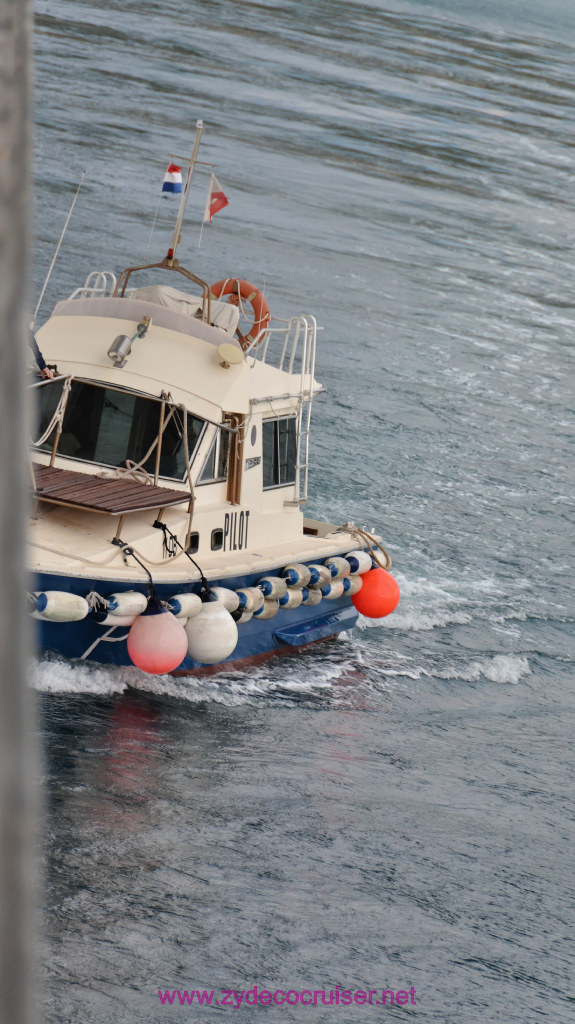 331: Carnival Vista Inaugural Voyage, Dubrovnik, Pilot Boat
