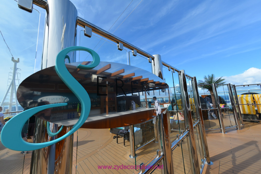 035: Carnival Vist Transatlantic Cruise, Sea Day 6, Serenity