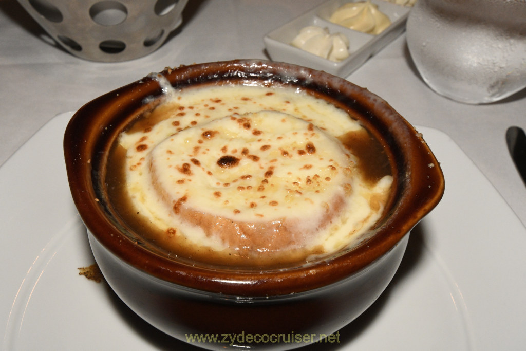 017: Celebrity Infinity Antarctica Cruise, French Onion Soup
