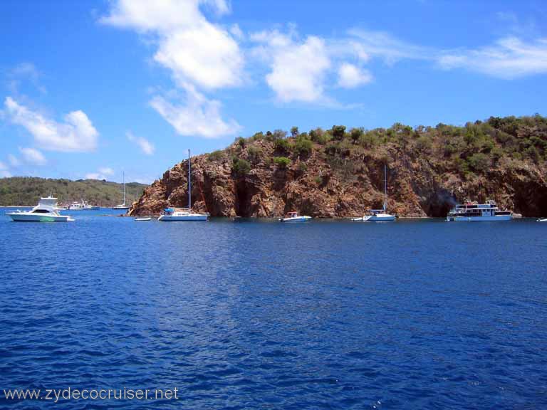075: Sailing Yacht Arabella - British Virgin Islands - Norman Island - The Caves