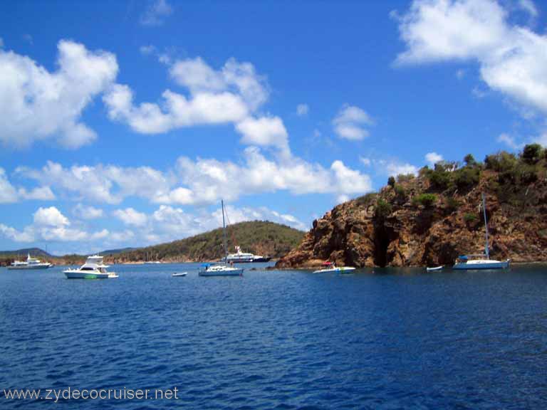 076: Sailing Yacht Arabella - British Virgin Islands - Norman Island - The Caves