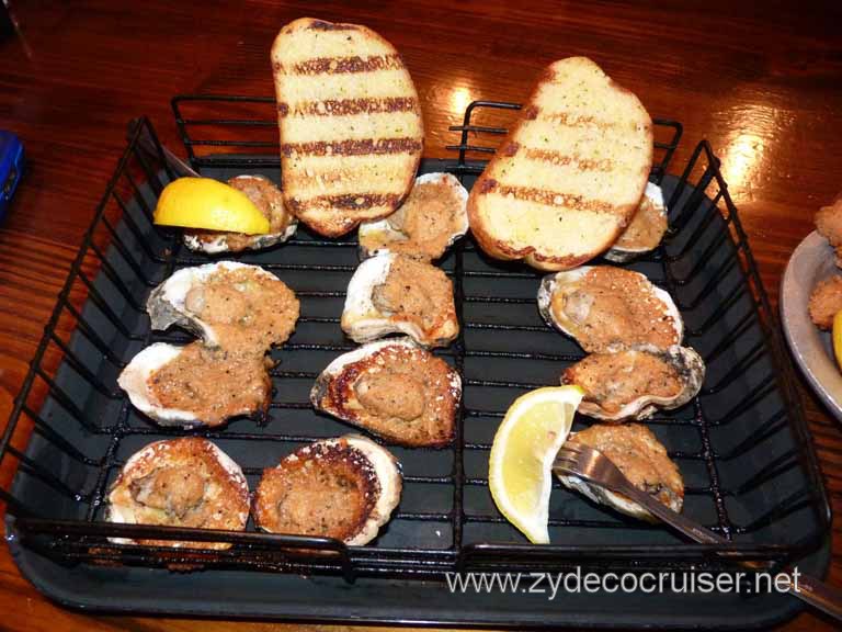 022: Baton Rouge, LA, Mike Anderson's, A Dozen Charbroiled Oysters