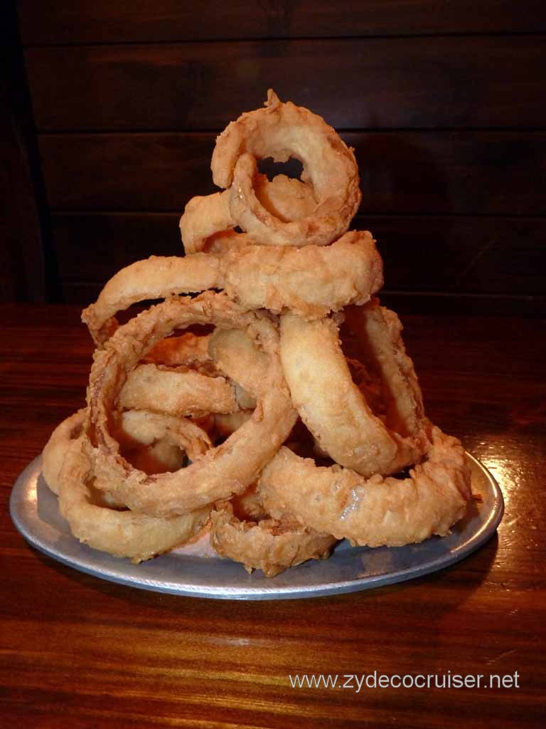 023: Baton Rouge, LA, Mike Anderson's, Fried Onion Rings, It's all good!