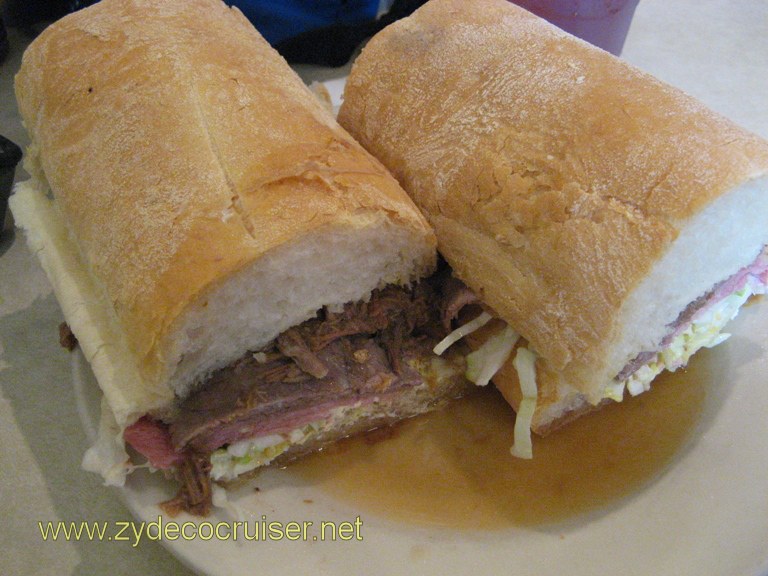 Famous Ferdi Special Poboy, Mother's Restaurant, New Orleans