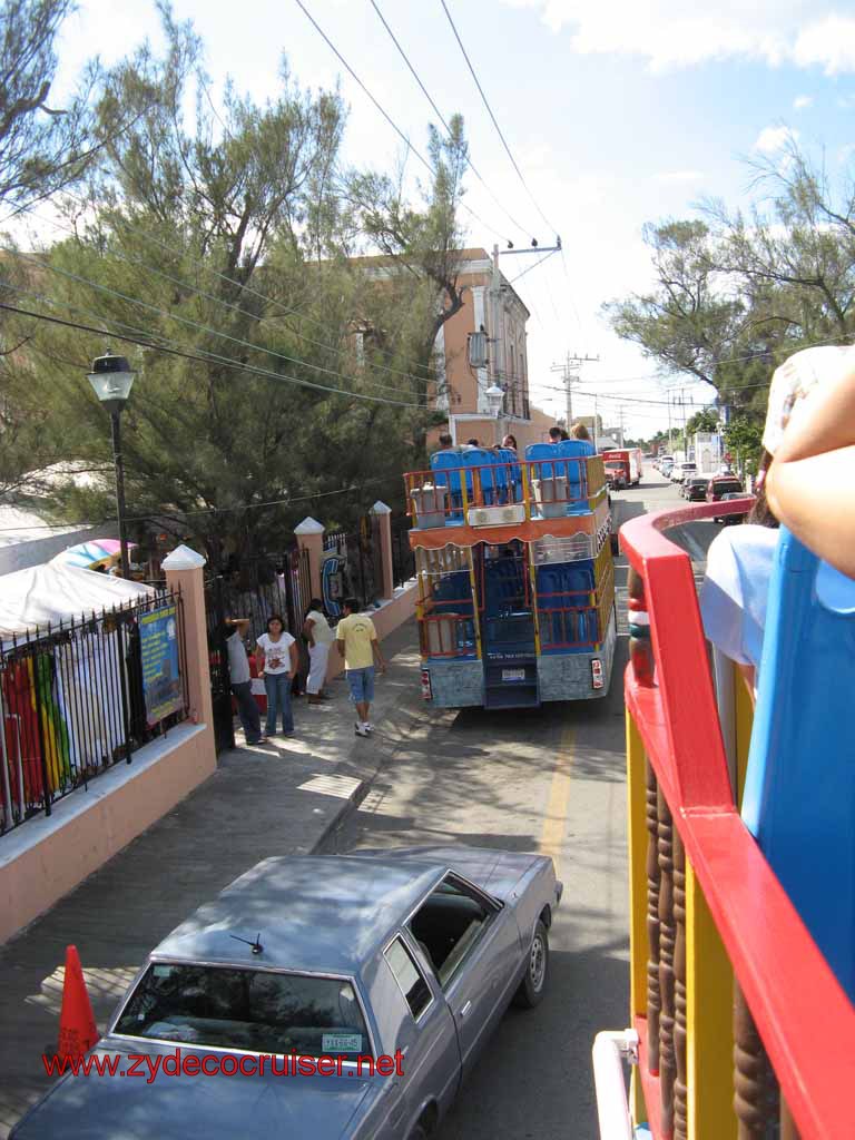 072: Carnival Fantasy, Progreso, MX, Double Decker Bus Tour, 