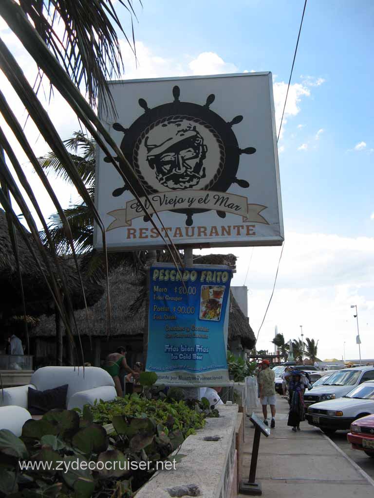 116: Carnival Fantasy, Progreso, MX, The Old Man and the Sea Restaurant