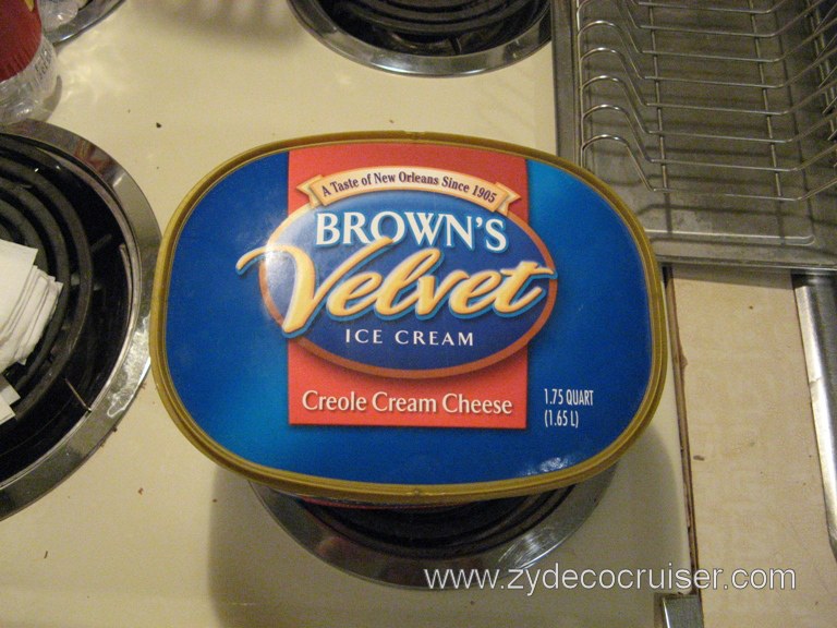 Brown's Velvet Creole Cream Cheese Ice Cream