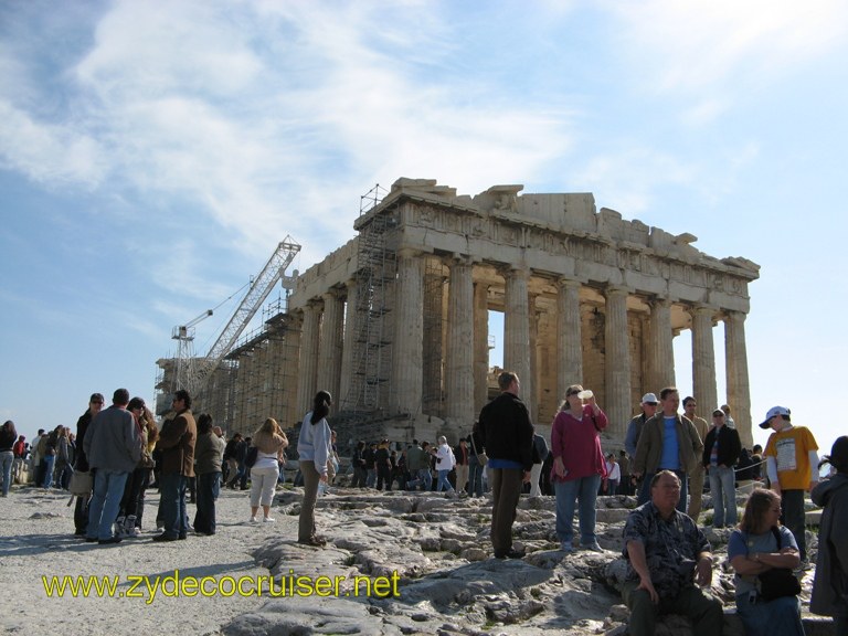 022: Carnival Freedom, Athens, Greece - Acropolis of Athens