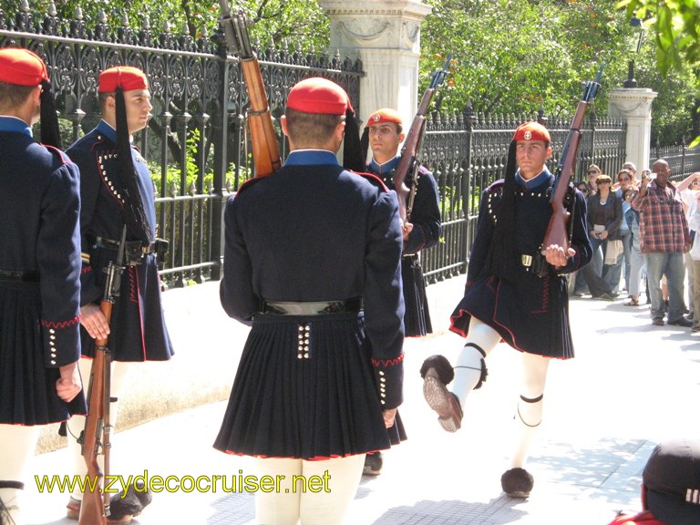 094: Carnival Freedom, Athens, Greece - Changing of the Guard