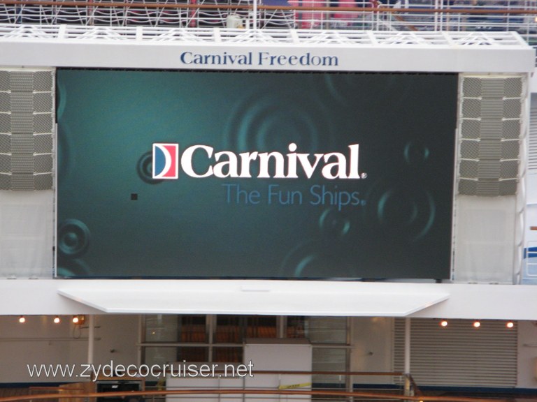 123: Carnival Freedom Inaugural Cruise, Ship Pictures, 1