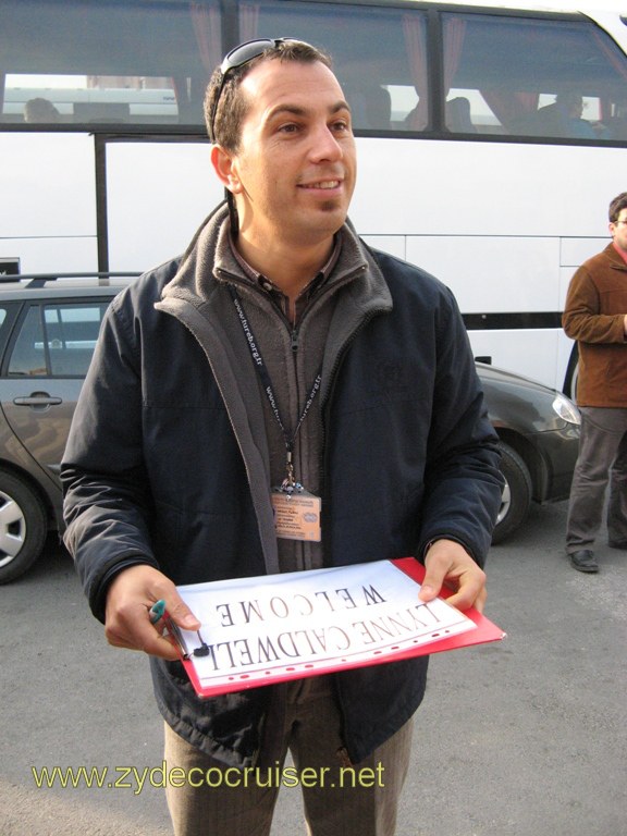 001: Carnival Freedom, Izmir, Our tour guide Mesut Yilmaz