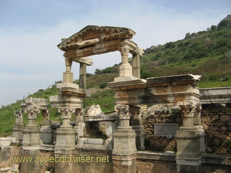 065: Carnival Freedom, Izmir, Ephesus, Fountain of Trajan, 