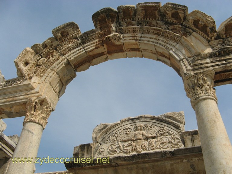 078: Carnival Freedom, Izmir, Ephesus, Temple of Hadrian