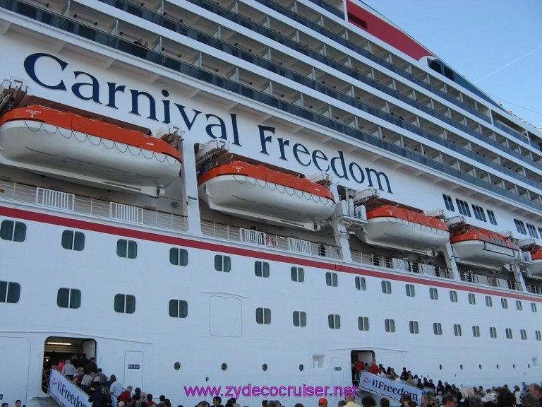 026: Carnival Freedom Inaugural, Ship Pictures, 