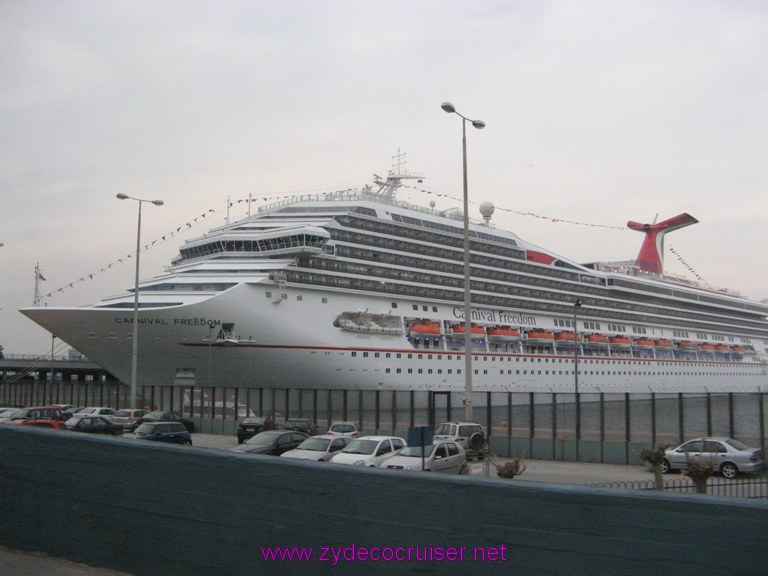 036: Carnival Freedom Inaugural, Ship Pictures, 
