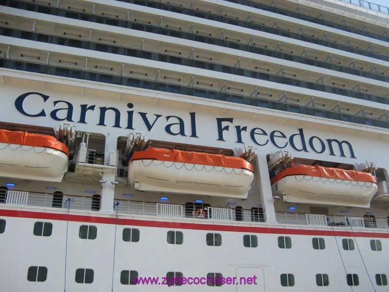 190: Carnival Freedom Inaugural, Ship Pictures, 