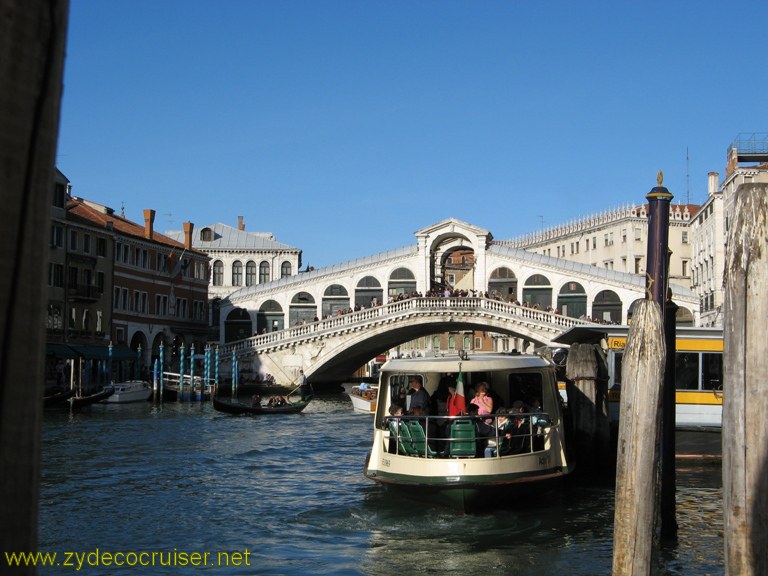 050: Carnival Freedom Inaugural, Venice, Rialto Bridge