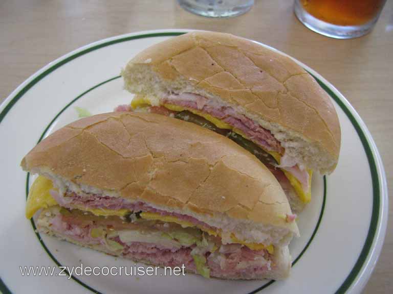 05: Lea's Lunchroom, Lea's Ham and Cheese Sandwich