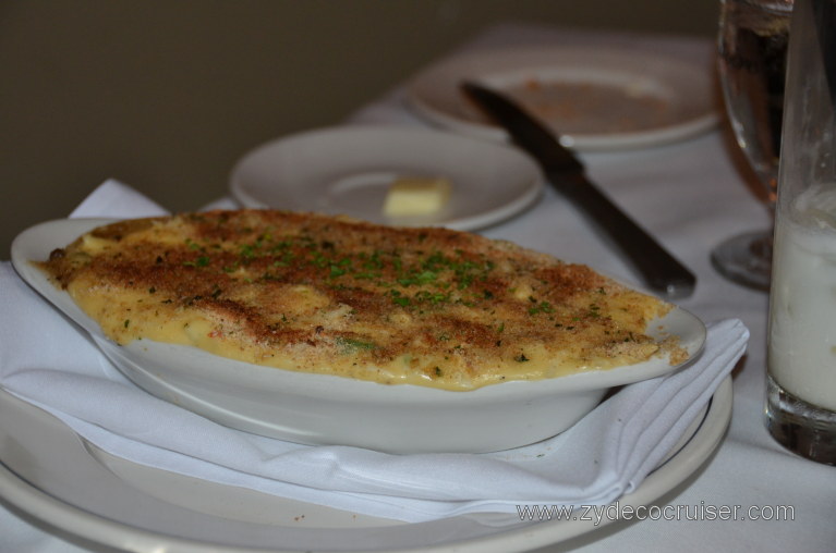 018: Baton Rouge Trip, March, 2011, Galatoire's Bistro, Crabmeat au Gratin (off menu)