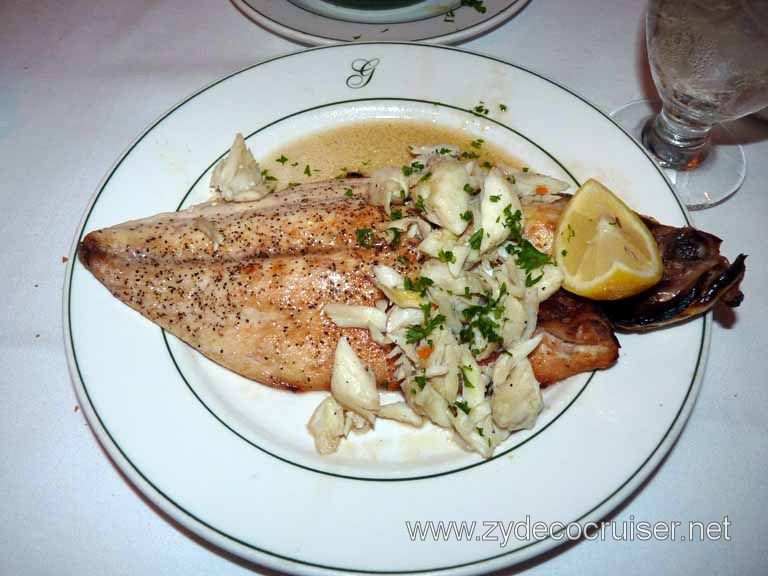 122: Christmas, 2009, New Orleans, Galatoire's Restaurant, Pompano with Jumbo Lump Crabmeat
